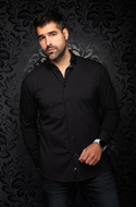 Au Noir 360° Stretch Shirt | Alexander-Fan, Black