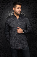 Au Noir Shirt 360° Stretch | Mira, Black