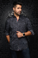 Au Noir Shirt 360° Stretch | Mira, Black