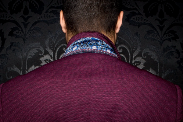 Au Noir Blazer | Delon, Burgundy