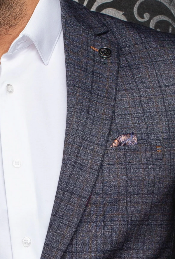 Au Noir Blazer/ Suit Separate | Fiennes, Grey