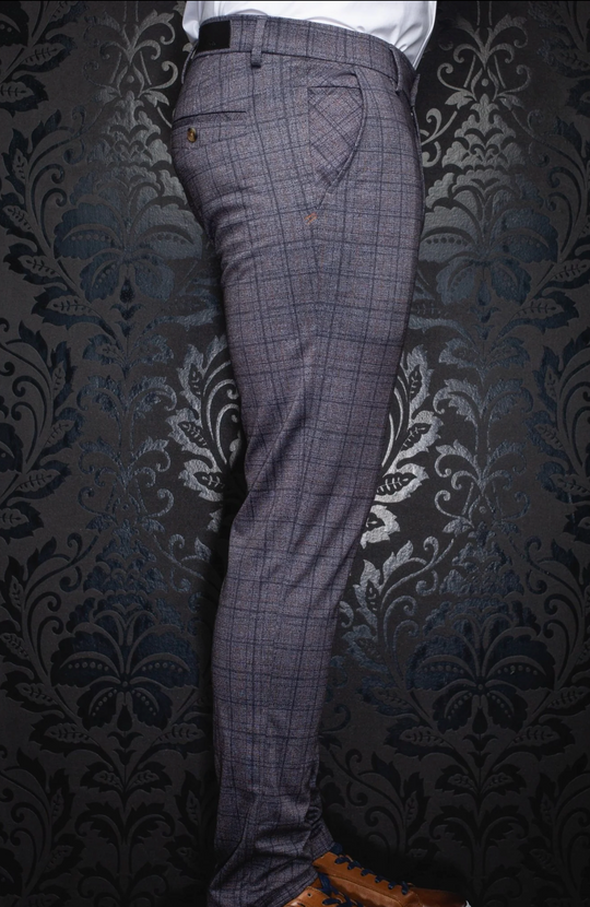 Au Noir Pant | Fiennes Beretta, Grey