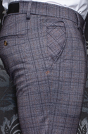 Au Noir Pant | Fiennes Beretta, Grey