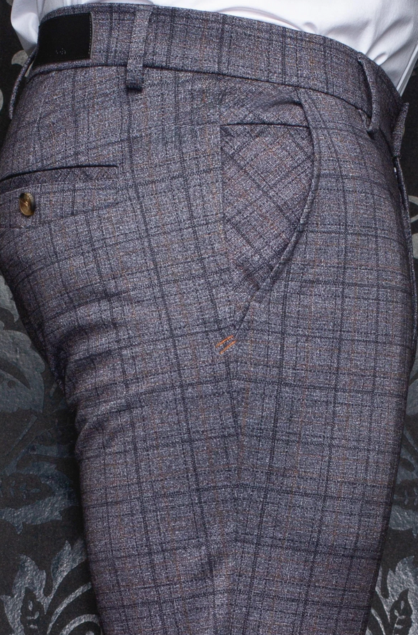 Au Noir Pant | Fiennes Beretta, Grey