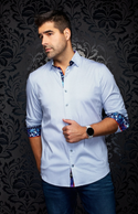 Au Noir 360° Stretch Shirt | Sundance, White Denim