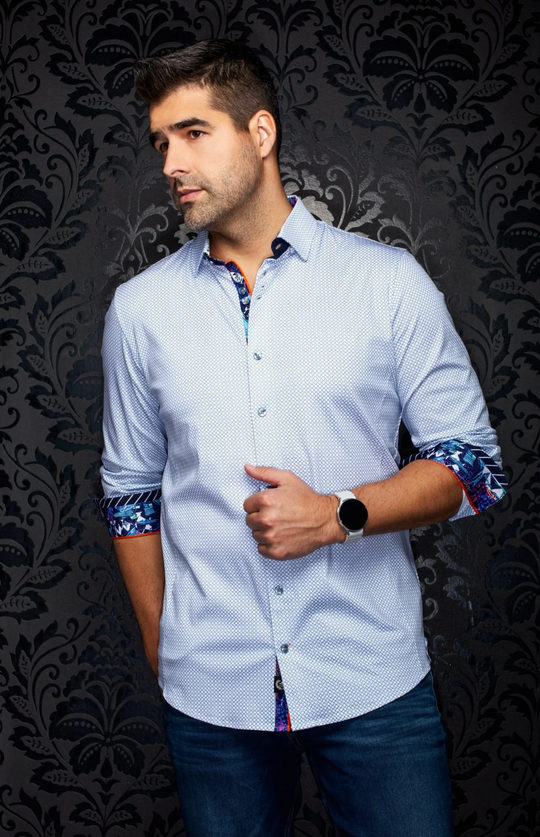 Au Noir 360° Stretch Shirt | Sundance, White Denim