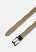 Lloyd Leather Belt Reversible | Taupe/Black
