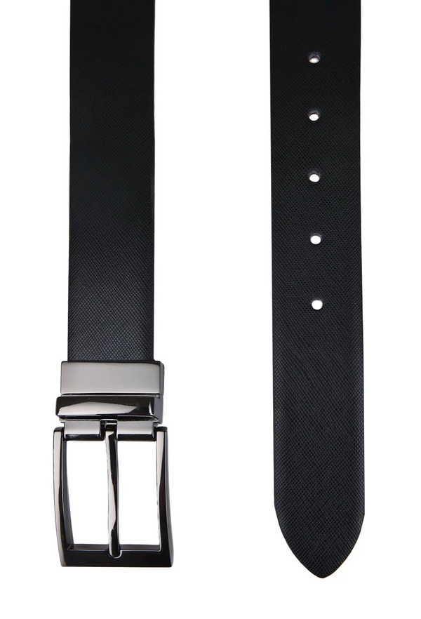 Lloyd Leather Belt Reversible | Taupe/Black