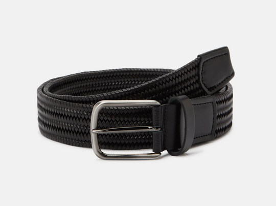 Lloyd Woven Stretch Belt | Black