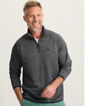 Tommy Bahama Palm Pro Half-Zip IslandZone® Sweatshirt | Black