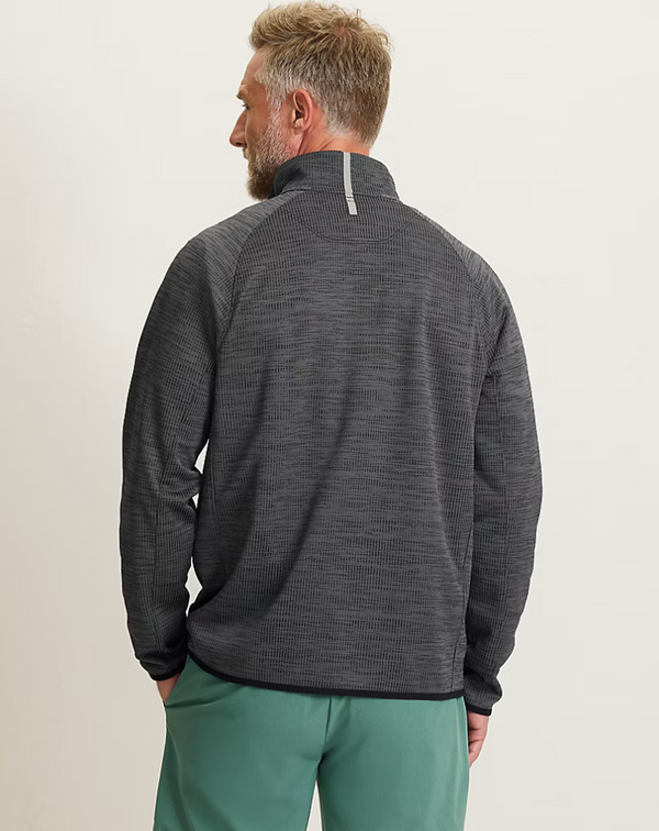Tommy Bahama Palm Pro Half-Zip IslandZone® Sweatshirt | Black