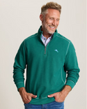Tommy Bahama Montego Beach Half-Zip Sweatshirt | Deep Sea Teal