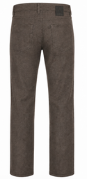 Alberto Regular Fit Pipe Ceramica Pant 1438 | Brown (580)