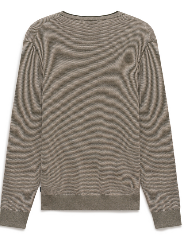 Bugatti Crew Neck Sweater | Olive