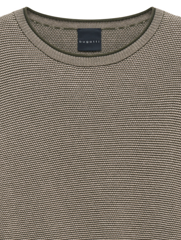 Bugatti Crew Neck Sweater | Olive