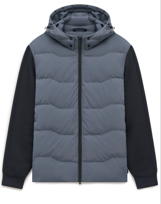 Bugatti Jacket | Grey/Blue