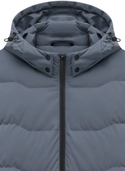 Bugatti Jacket | Grey/Blue