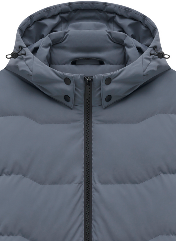 Bugatti Jacket | Grey/Blue