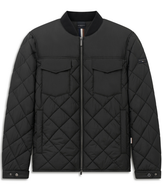 Bugatti Quilted Jacket | Black