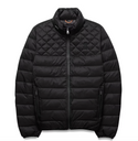 Psycho Bunny Mens Emerik Hooded Puffer Jacket | Black