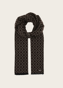 Bugatti Double Faced Scarf | Brown