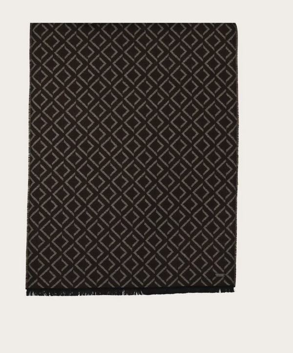 Bugatti Double Faced Scarf | Brown