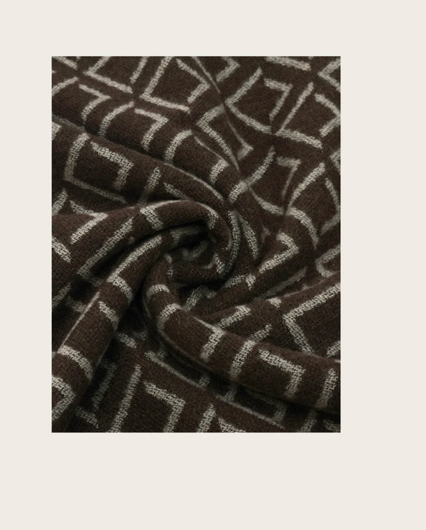 Bugatti Double Faced Scarf | Brown