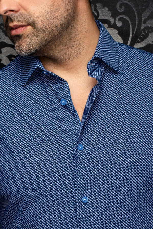 Au Noir Performance Shirt Nicolas PXL | Navy