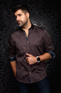 Au Noir Shirt Jarrick | Tobacco