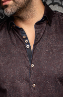Au Noir Shirt Jarrick | Tobacco