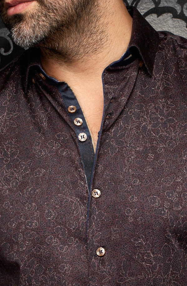 Au Noir Shirt Jarrick | Tobacco
