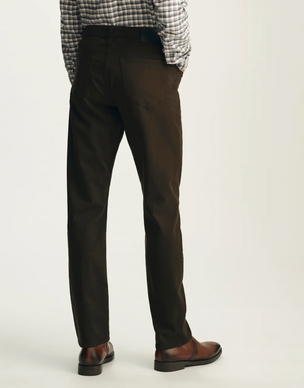 34 Heritage Courage Straight Leg Pants Mid Rise | Deep Forest Wool Luxe
