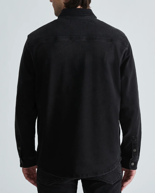Mavi Asher Denim Overshirt Oversized Fit | Smoke Explorer