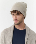 Bugatti Beanie with Wide Brim | Beige