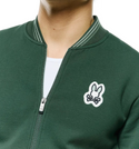 Psycho Bunny Men's Jaydon Track Jacket | Pine Needle
