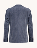 A Fish Named Fred 2 Tone Rib Blazer | Jeans Blue