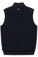 Bugatti Sweater Vest Full Zip | Navy