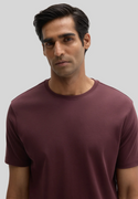 The Barakett Tee | Deep Bordeaux