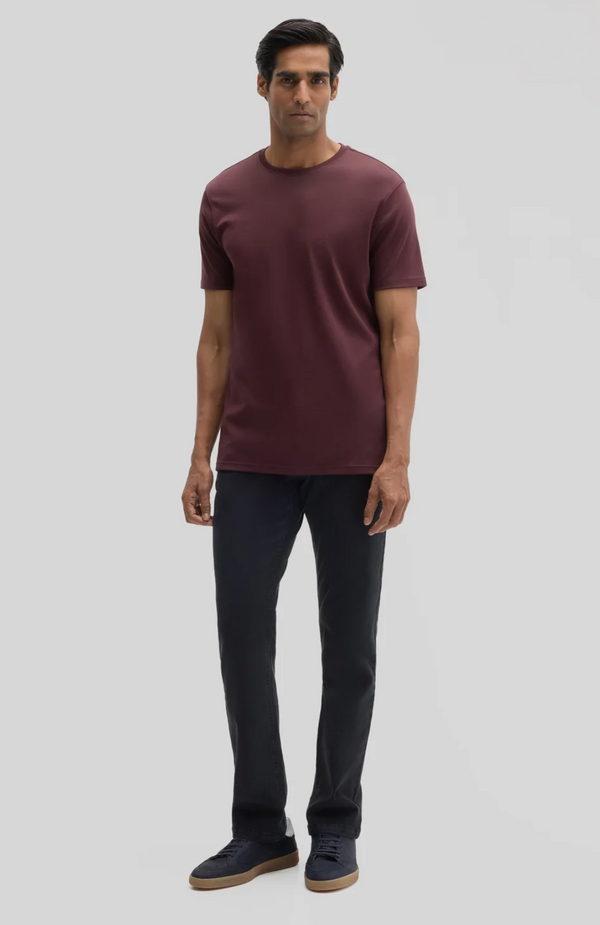 The Barakett Tee | Deep Bordeaux