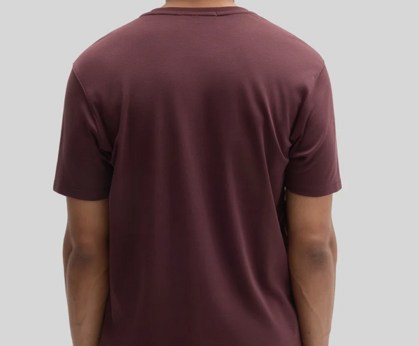 The Barakett Tee | Deep Bordeaux