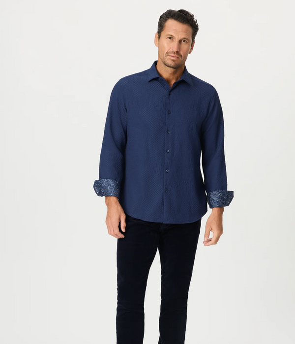 Robert Graham Shirt Devonshire | Navy