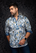 Au Noir Shirt Kendrick | Blue