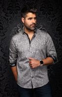 Au Noir Shirt Jarrick | Stone