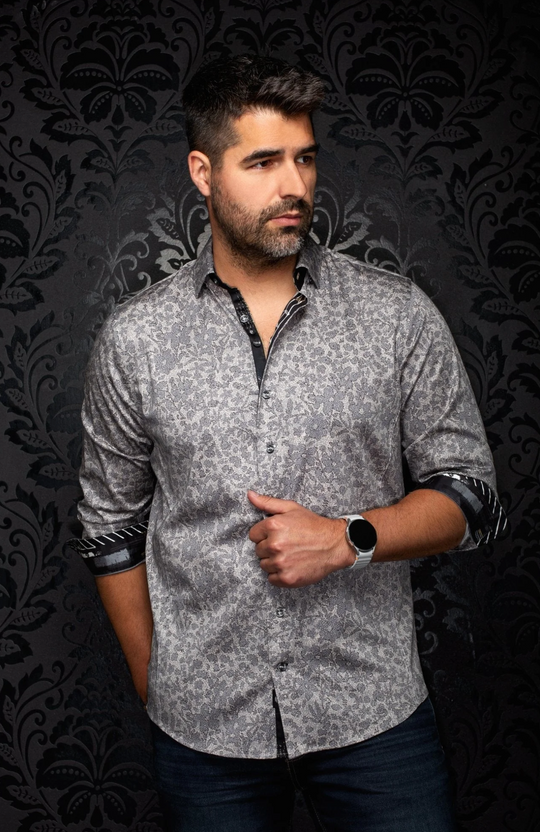 Au Noir Shirt Jarrick | Stone
