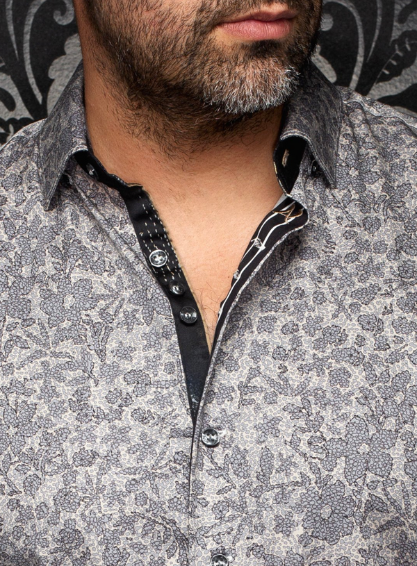 Au Noir Shirt Jarrick | Stone