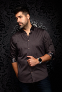 Au Noir Shirts Robroy | Black Rust