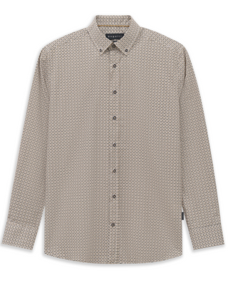 Bugatti Shirt long Sleeve | Olive