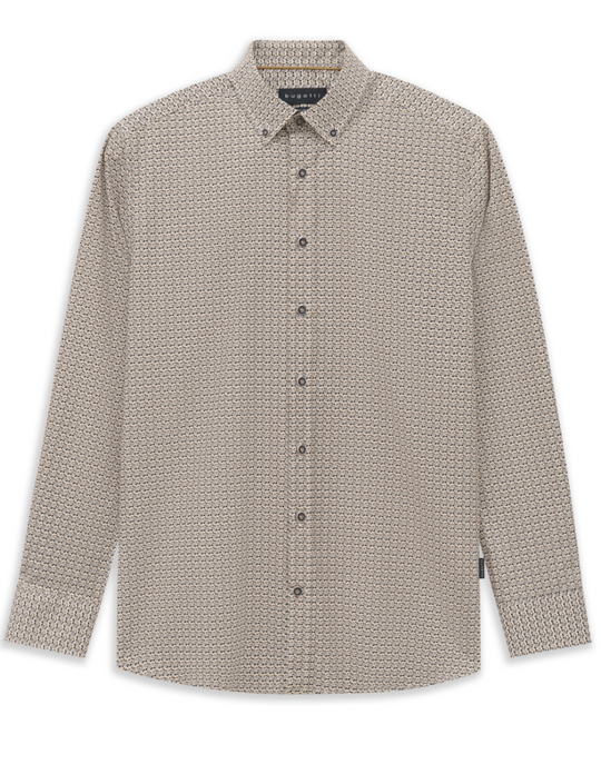 Bugatti Shirt long Sleeve | Olive