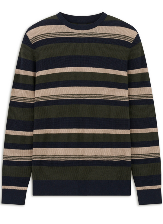 Pull Bugatti à col rond | Bleu marine