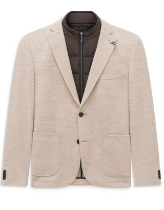 Bugatti Knit Blazer | Beige